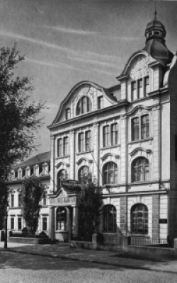Außenfassade Kaisergarten Siegen vor 1945